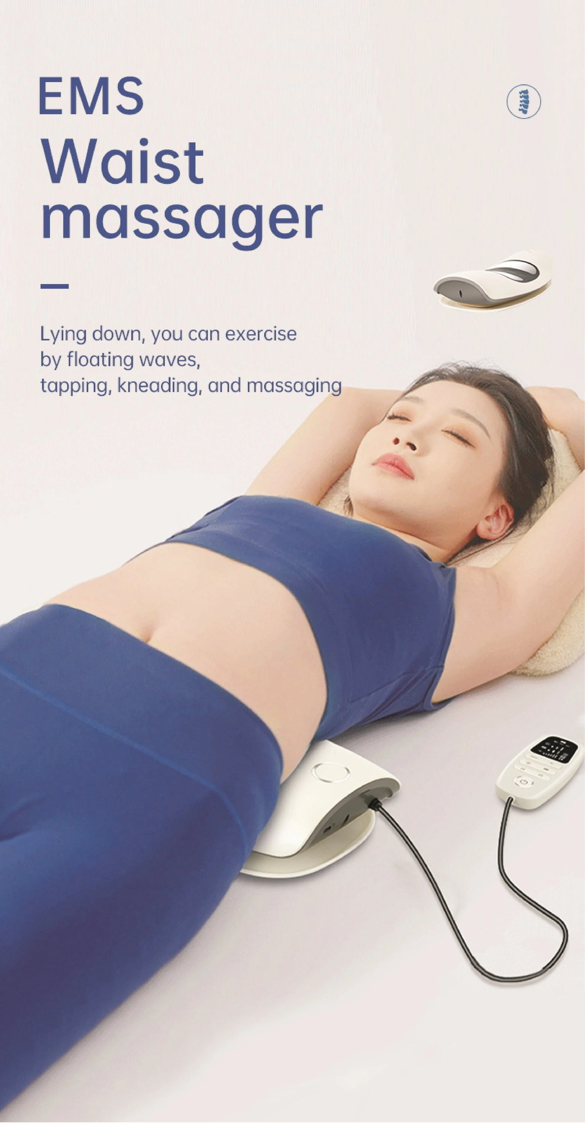 Lumbar Traction Device and Back Stretcher Massager for Muscle Pain Relief