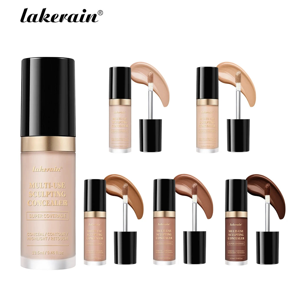 Liquid Concealer and Sculpting Makeup for Flawless Coverage and Face Contouring - 25