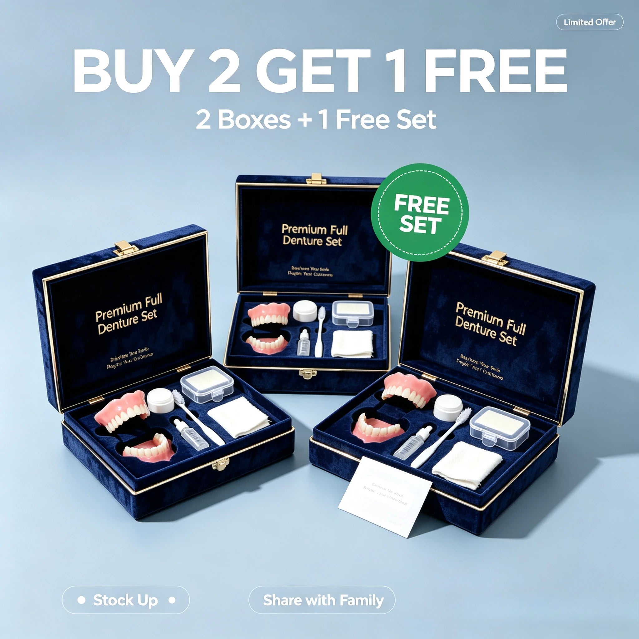 Comfort Silicone False Teeth and Cosmetic Smile Veneers for Daily Confidence - 14