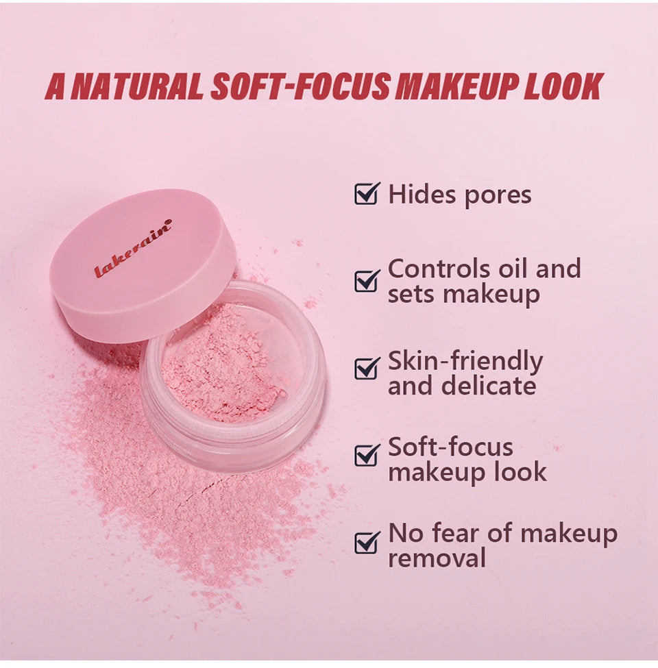 Setting Powder and Loose Finishing Makeup for a flawless matte skin finish