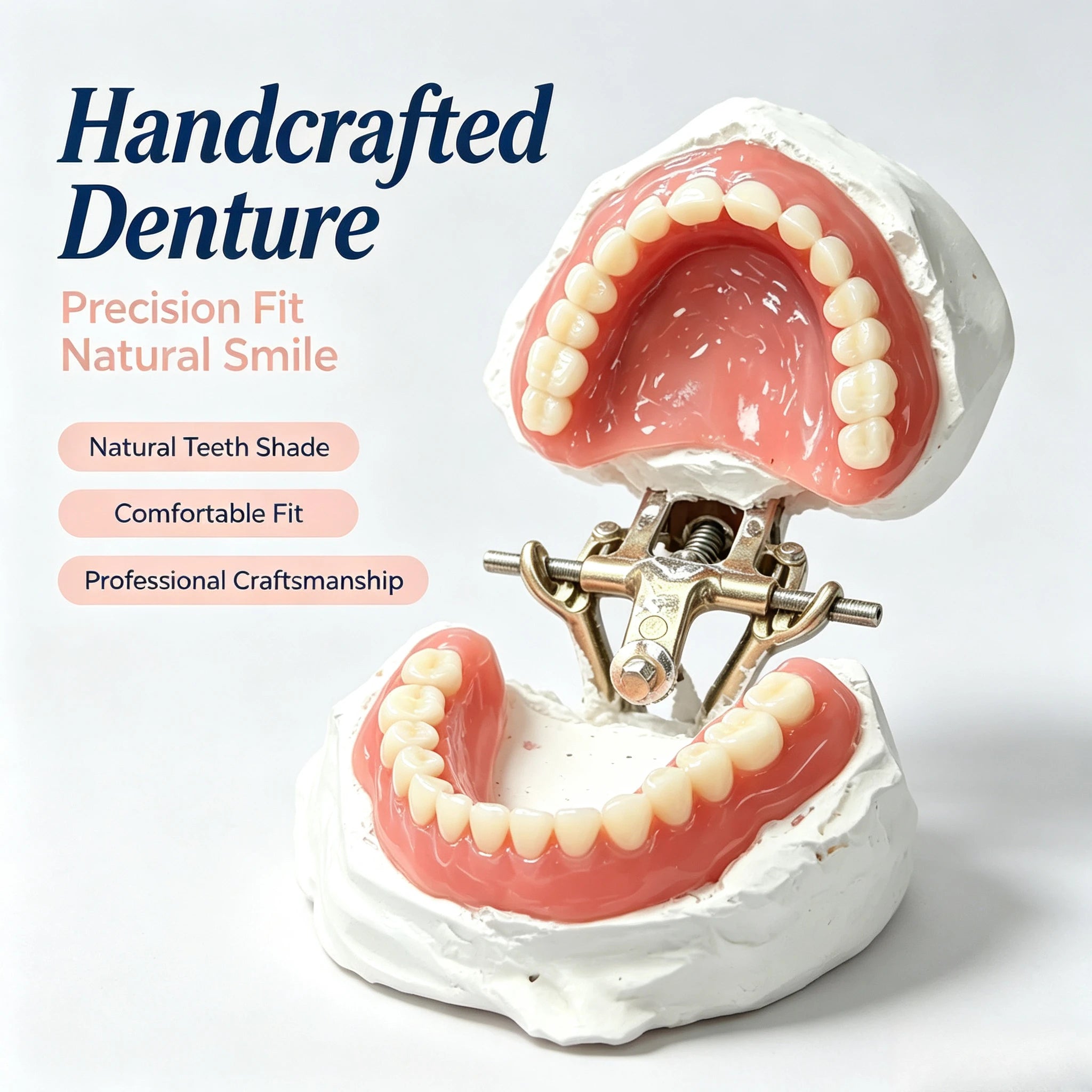 Silicone Dentures and Artificial Teeth for an Instant Natural Smile Transformation - 1