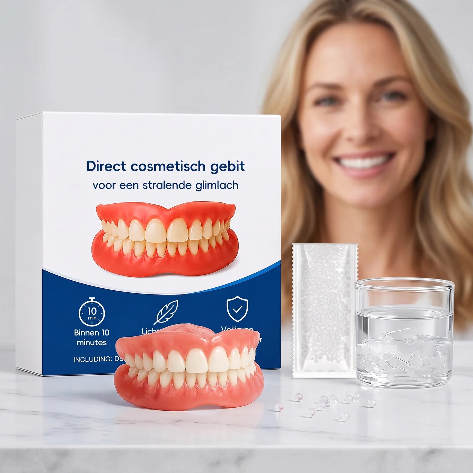 Silicone False Teeth and Cosmetic Veneers for a Natural Looking Daily Smile - 6
