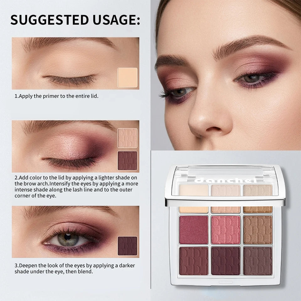 Eyeshadow Palette and Makeup Kit for Daily Looks and Professional Eye Styling
