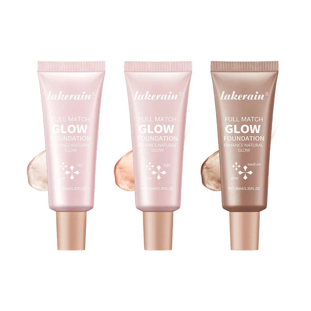 Liquid Glow Foundation and Radiant Skin Enhancer for Natural Daily Makeup Looks - 19