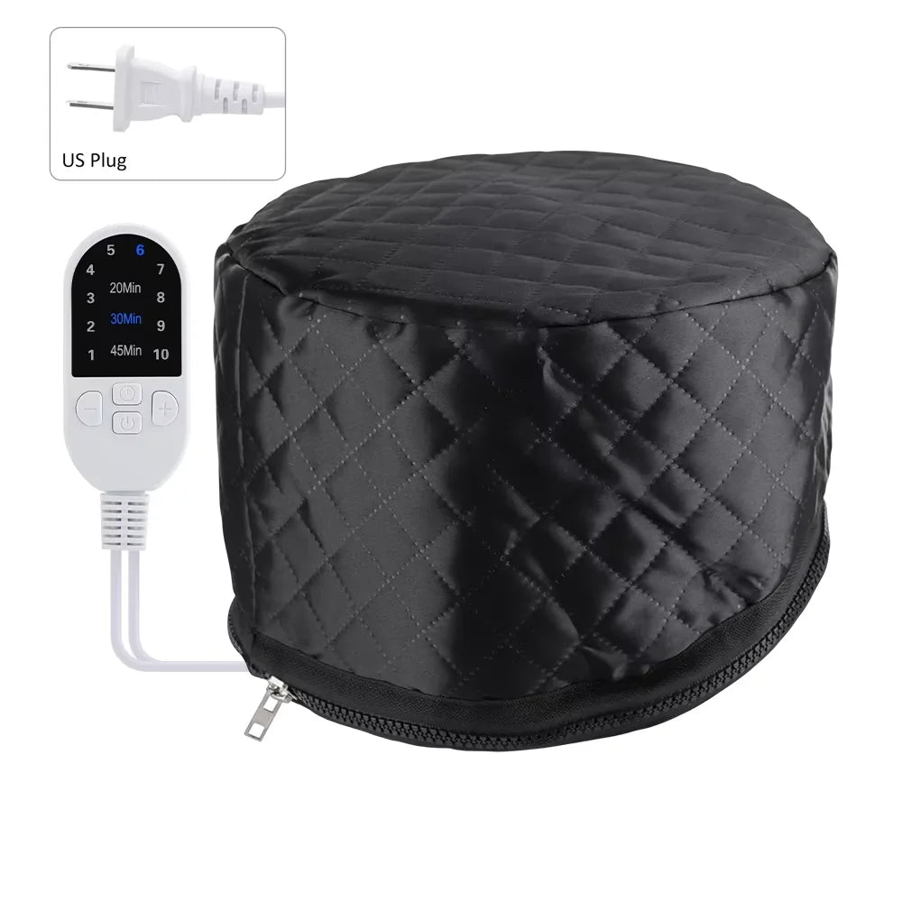 Hair Steamer Cap and Thermal Heat Hat for Deep Conditioning Treatment at Home Use