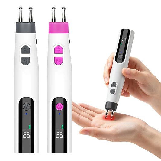 Electric Massage Pen and Meridian Acupoint Tool for Targeted Muscle Relief