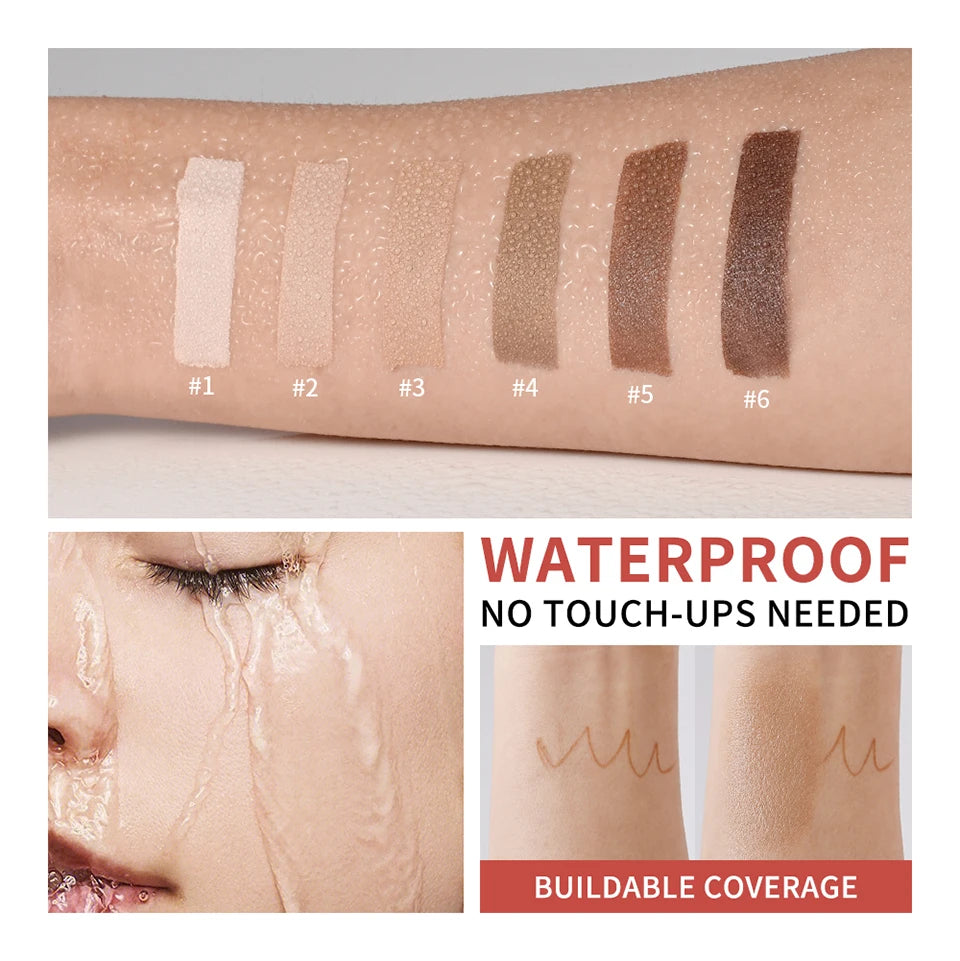 Skin Tint Foundation and Liquid Makeup Base for Daily Radiant Complexion - 12