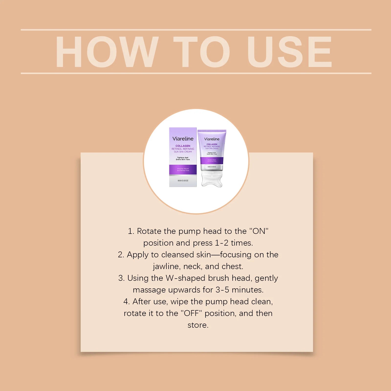 Collagen Retinol Gua Sha Cream and Facial Firming Moisturizer for Daily Lifting - 13