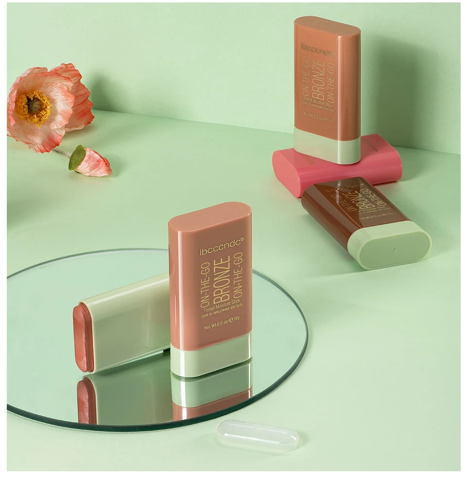 Contour Bronzer Stick and Face Sculpting Makeup for Daily Glowing Complexion