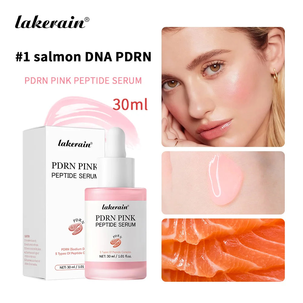 Salmon PDRN Pink Peptide Serum and Glass Skin Hydrating Liquid for Radiant Face - 2