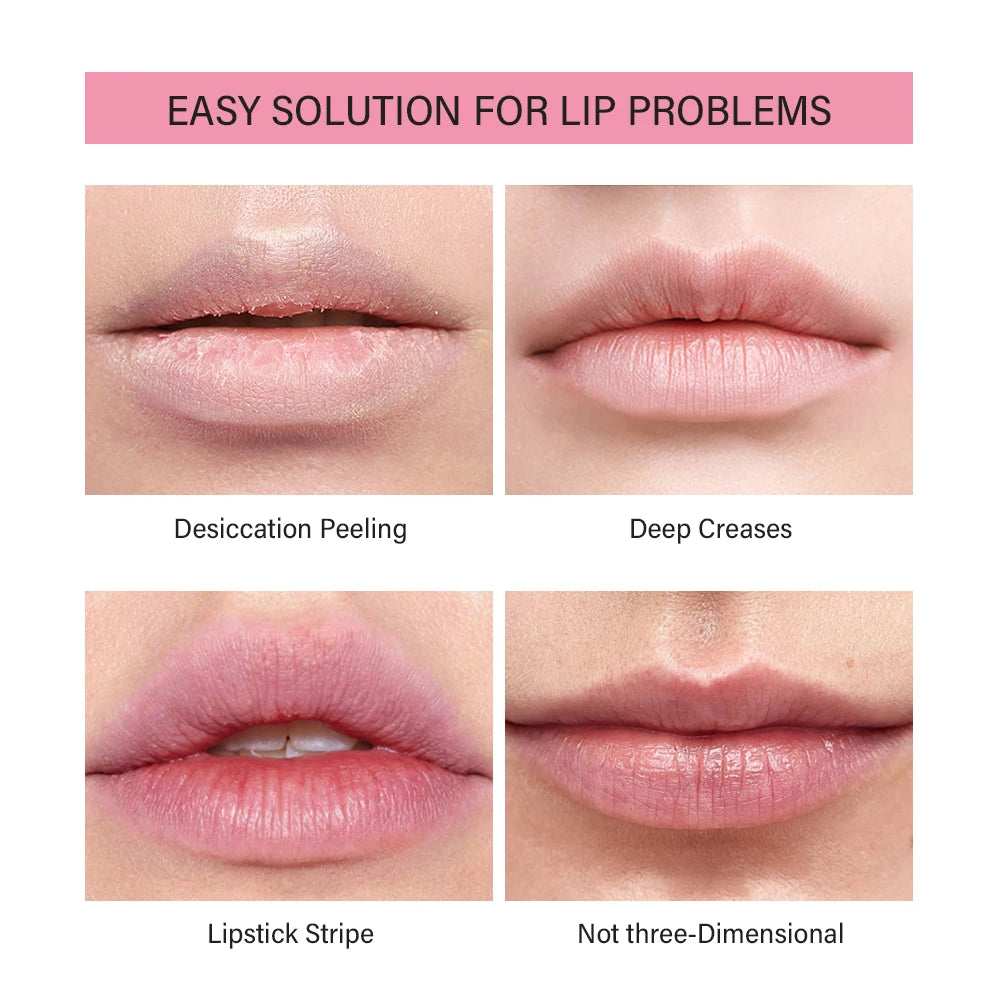 Peptide Lip Treatment and Moisturizing Gel for Dry Chapped Lips Daily Care - 4
