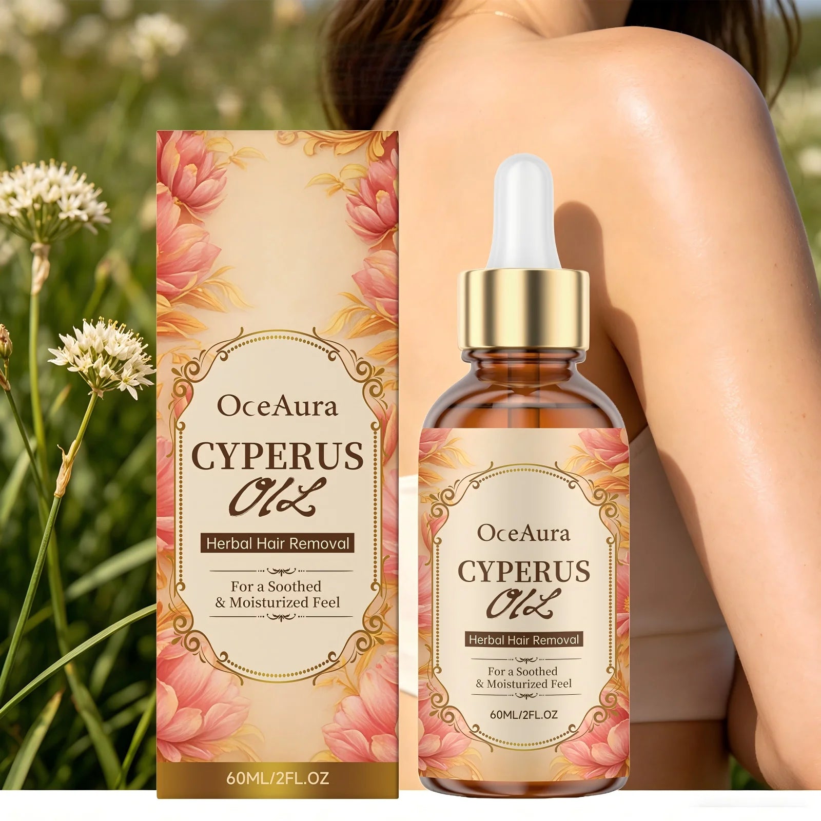 Cyperus Oil and Hair Growth Inhibitor for Smooth Post Shaving Skin Care - 11