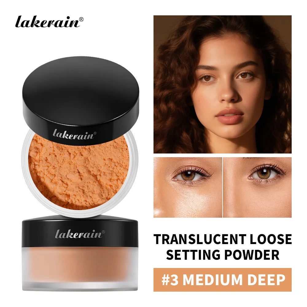 Translucent Loose Setting Powder and Matte Finishing Makeup for Daily Wear - 24