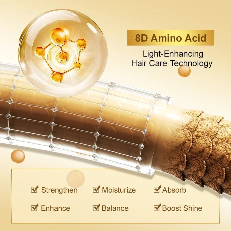 Morocco Hair Oil and Smoothing Serum for Dry Frizzy Hair Daily Repair Treatment