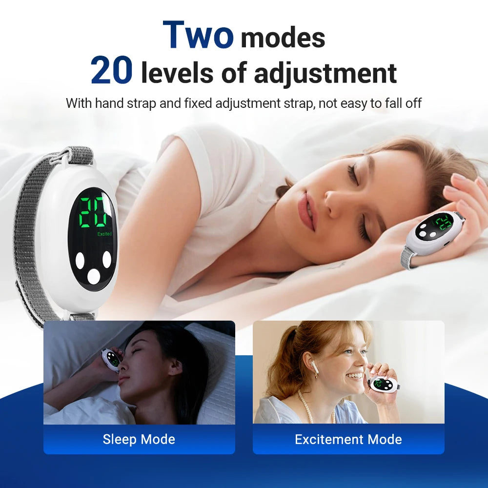 Handheld Sleep Aid Device and Microcurrent Palm Massager for Insomnia and Stress - 9