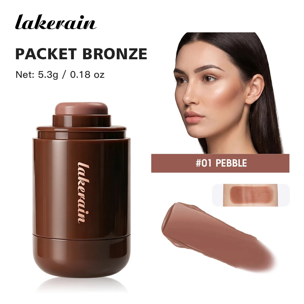 Cream Contour Stick and Bronzer Makeup for Daily Sculpting and Face Defining - 23