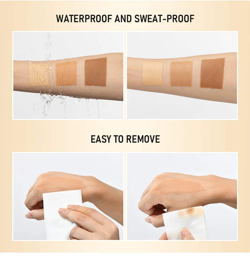 Leg Makeup and Body Concealer for Flawless Even Skin Tone on Legs and Feet