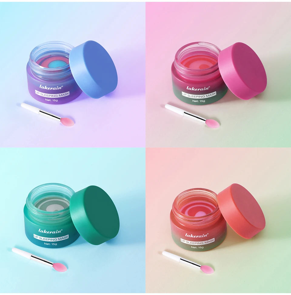 Lip Sleeping Mask and Hydrating Lip Balm for Dry Cracked Lips Overnight Repair