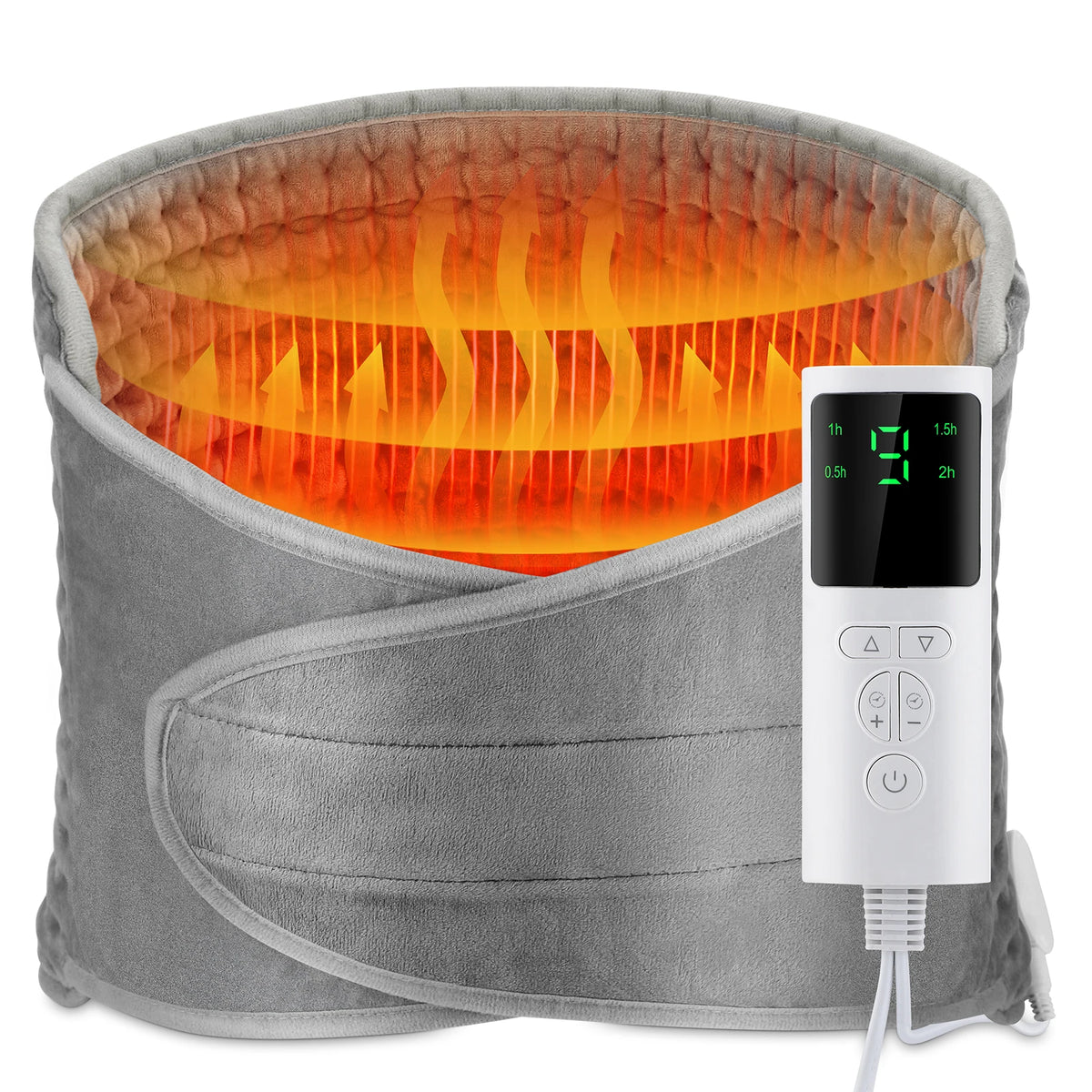 Electric Heating Waist Belt and Thermal Pad for Comfort During Cold Winters
