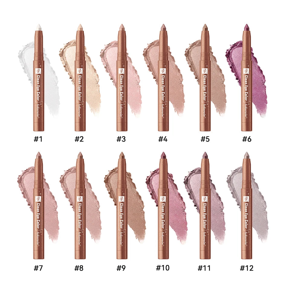 Eyeshadow Stick and Creamy Eye Shadow Pencil for Daily Makeup and Quick Beauty - 10