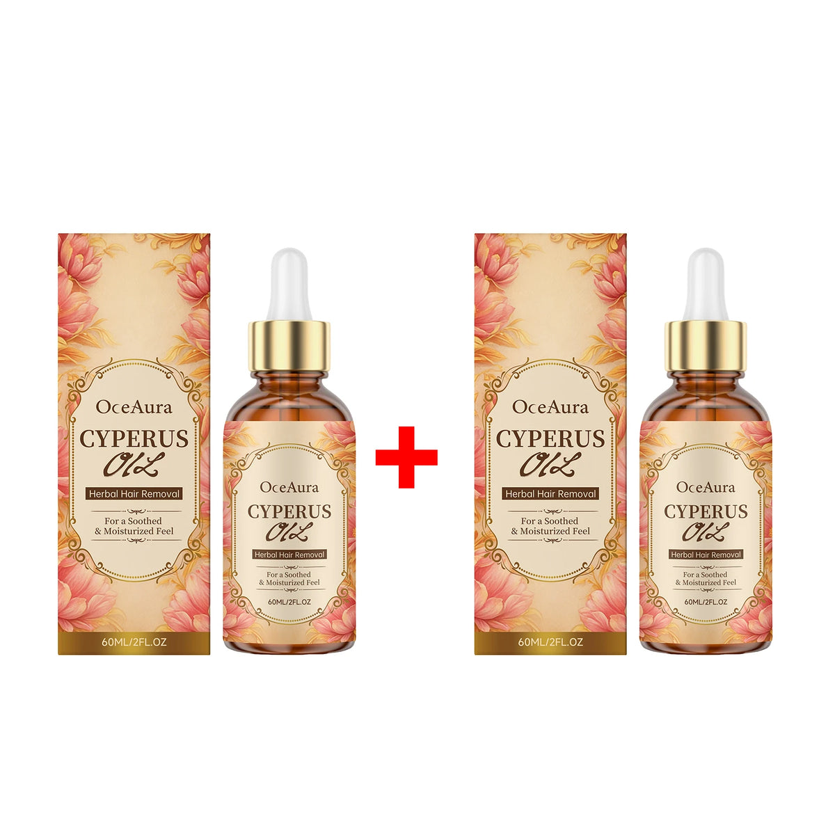 Cyperus Oil and Hair Growth Inhibitor for Smooth Post Shaving Skin Care
