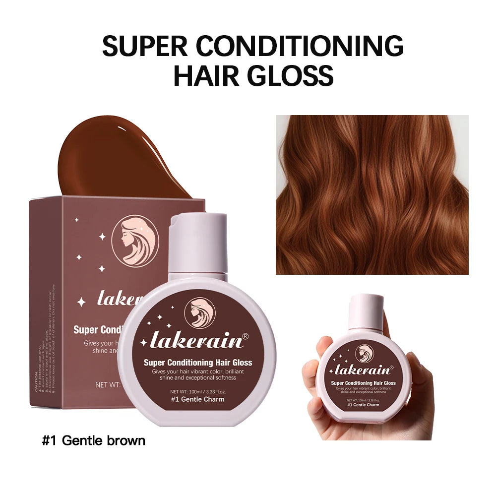 Super Conditioning Hair Gloss and Semi Permanent Hair Glaze for Vibrant Shine - 21