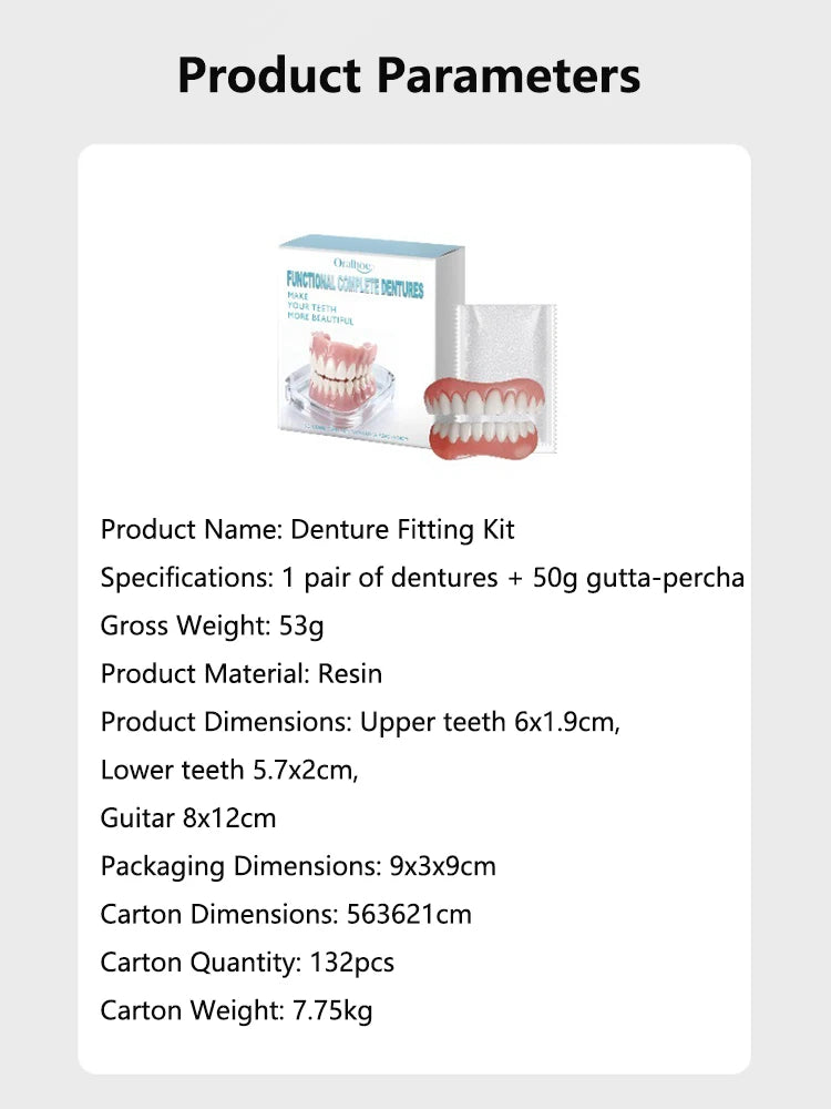 Fake Teeth Dentures and Instant Smile Veneers for Daily Confidence and Oral Care