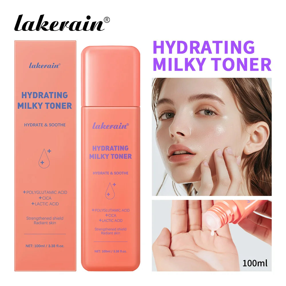 Milk Glow Toner and Brightening Facial Skin Care for Hydrated Radiant Skin