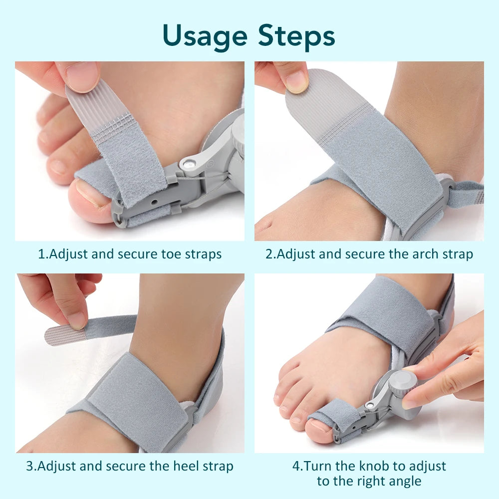 Toe Valgus Corrector and Bunion Splint for Painless Foot Alignment and Comfort