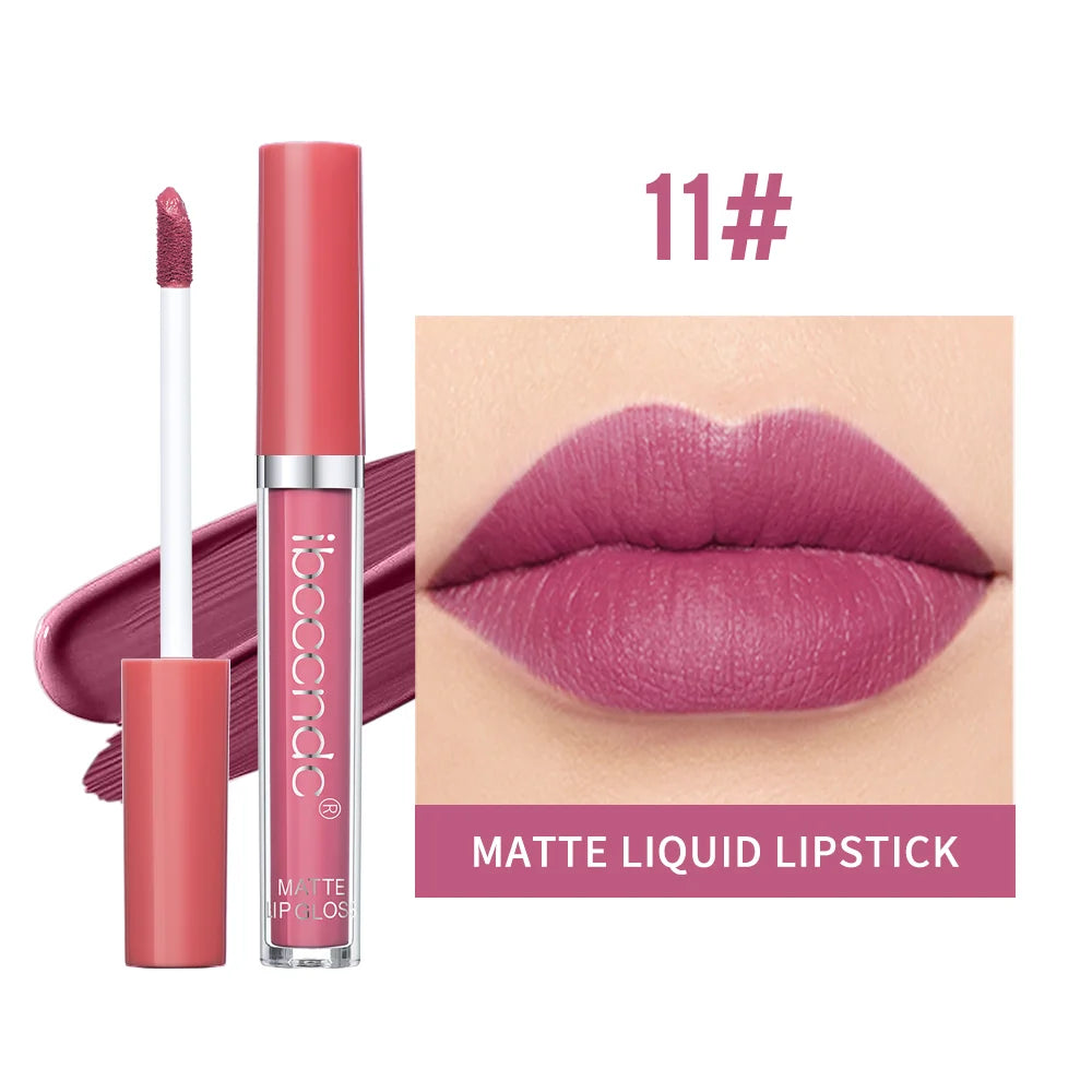 Matte Velvet Lip Gloss and Liquid Lipstick for long lasting everyday makeup wear - 33