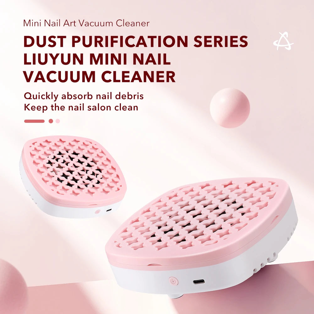 Nail Dust Collector and Manicure Suction Machine for Home Salon Nail Care