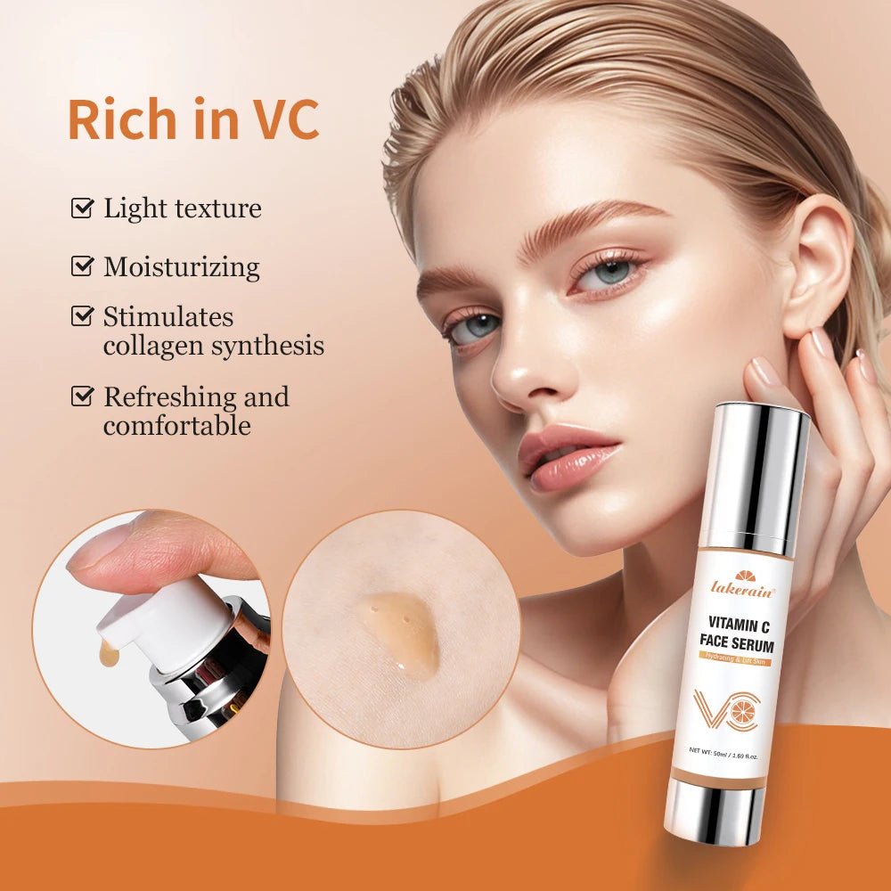 Vitamin C Serum and Facial Essence for Daily Skin Hydration and Brightening - 3