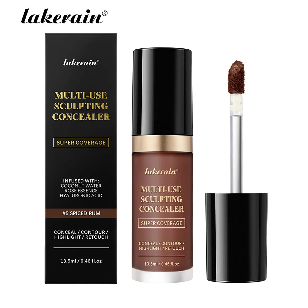Liquid Concealer and Sculpting Makeup for Flawless Coverage and Face Contouring - 20