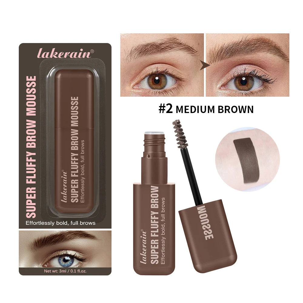 Eyebrow Mousse and Volumizing Brow Gel for Natural Full Brows Daily Makeup - 19