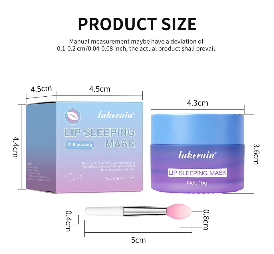 Lip Sleeping Mask and Hydrating Lip Balm for Dry Cracked Lips Overnight Repair - 17