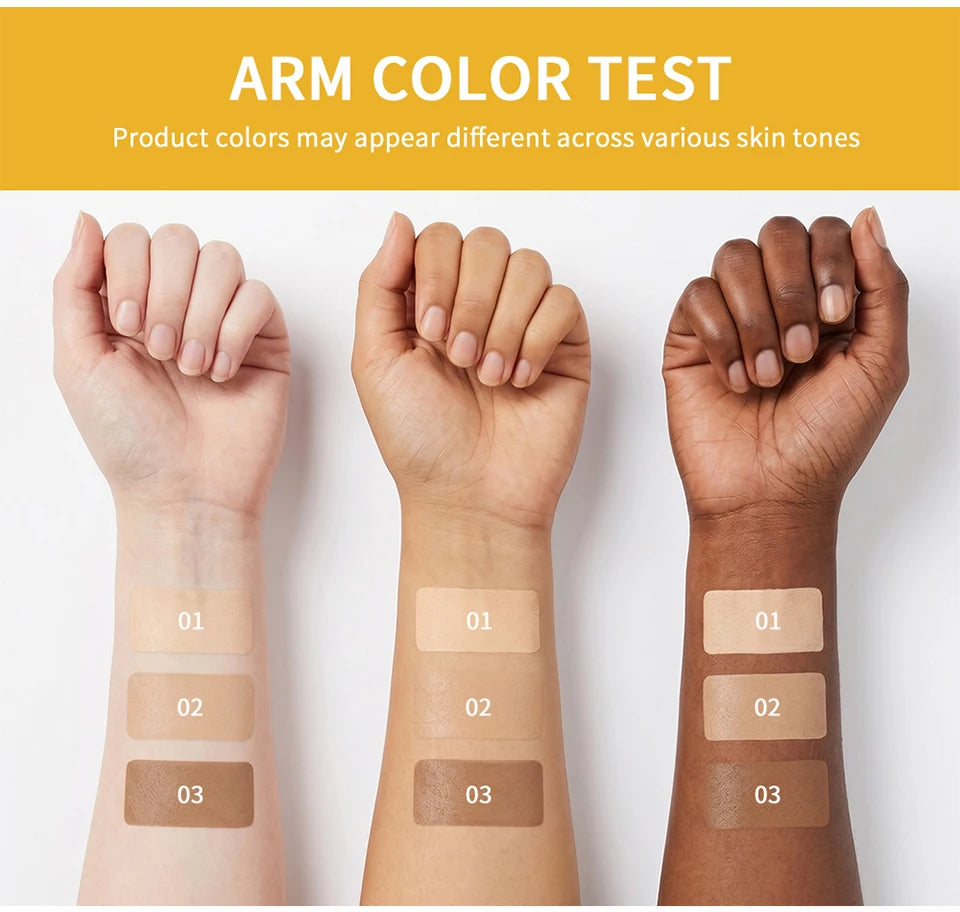 Body Concealer and Full Coverage Foundation for Flawless Skin and Tattoos