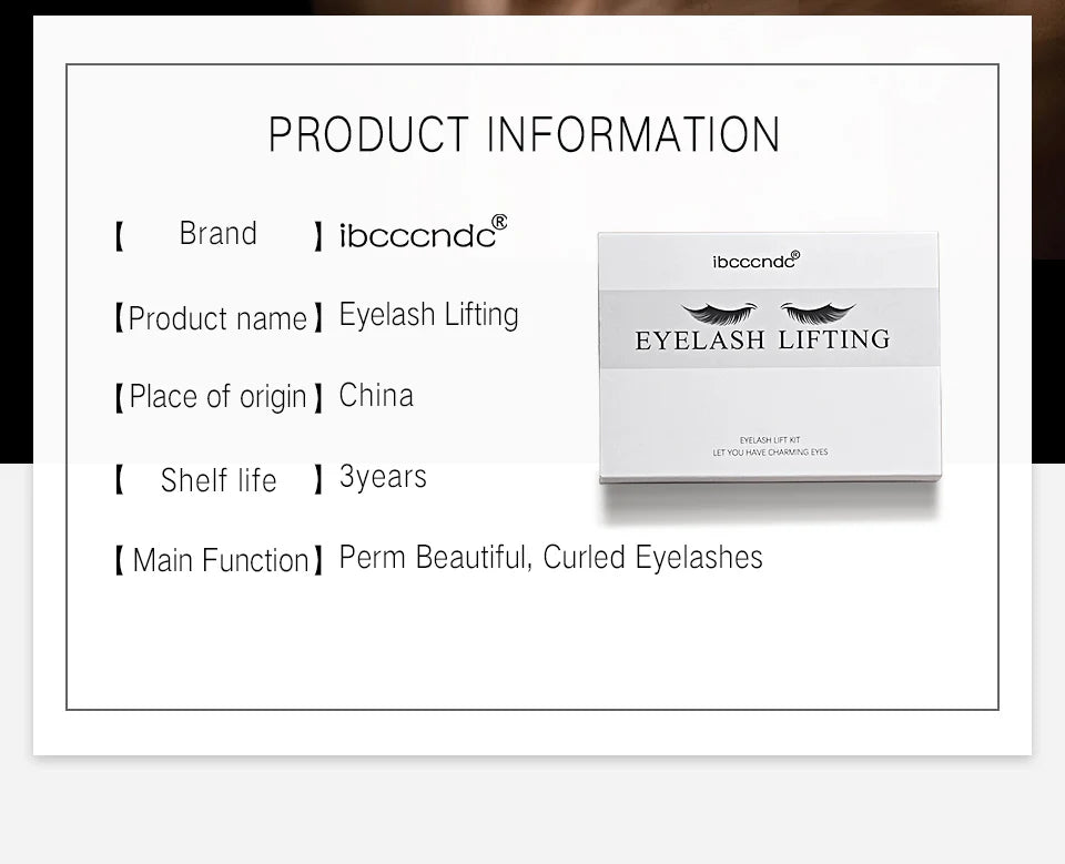 Eyelash Lifting Kit and Perming Set for Professional Home Beauty Routine - 8