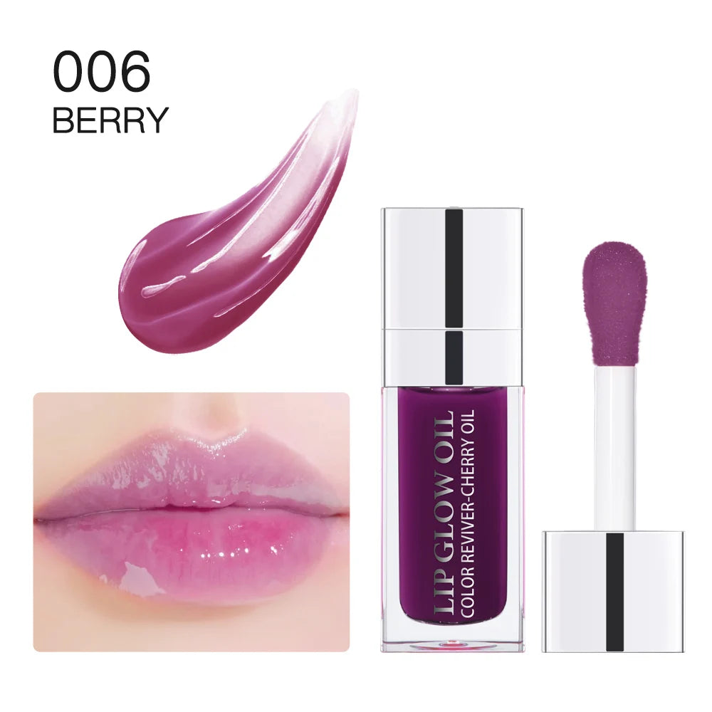 Lip Oil Plumping Lip Gloss and Hydrating Tinted Lip Glow for Daily Makeup Routines - 31