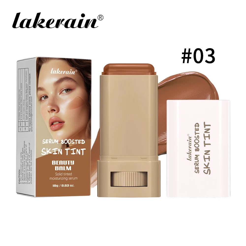 Serum Boosted Skin Tint and Foundation Stick for a Radiant Healthy Glow