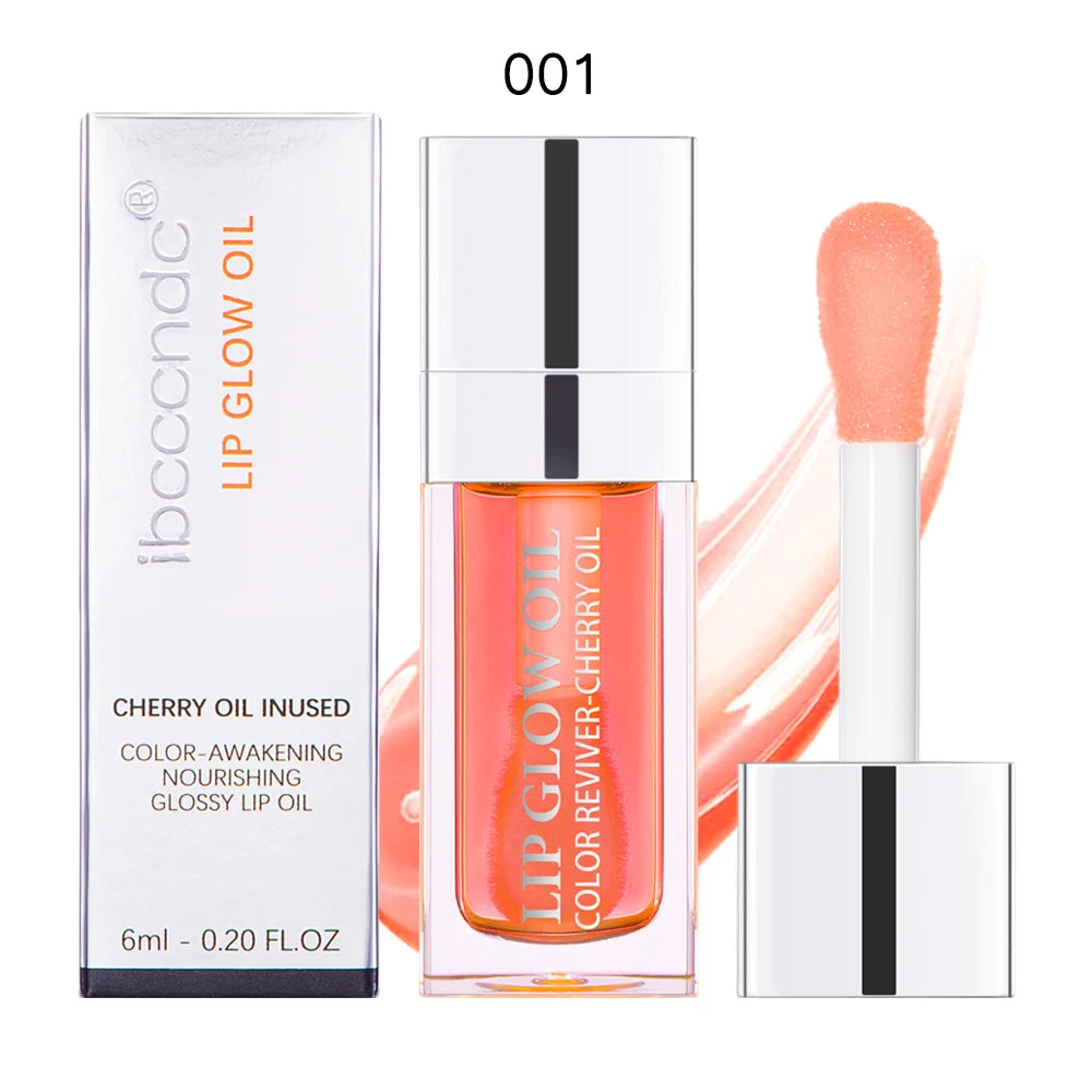 Lip Oil Plumping Lip Gloss and Hydrating Tinted Lip Glow for Daily Makeup Routines - 1