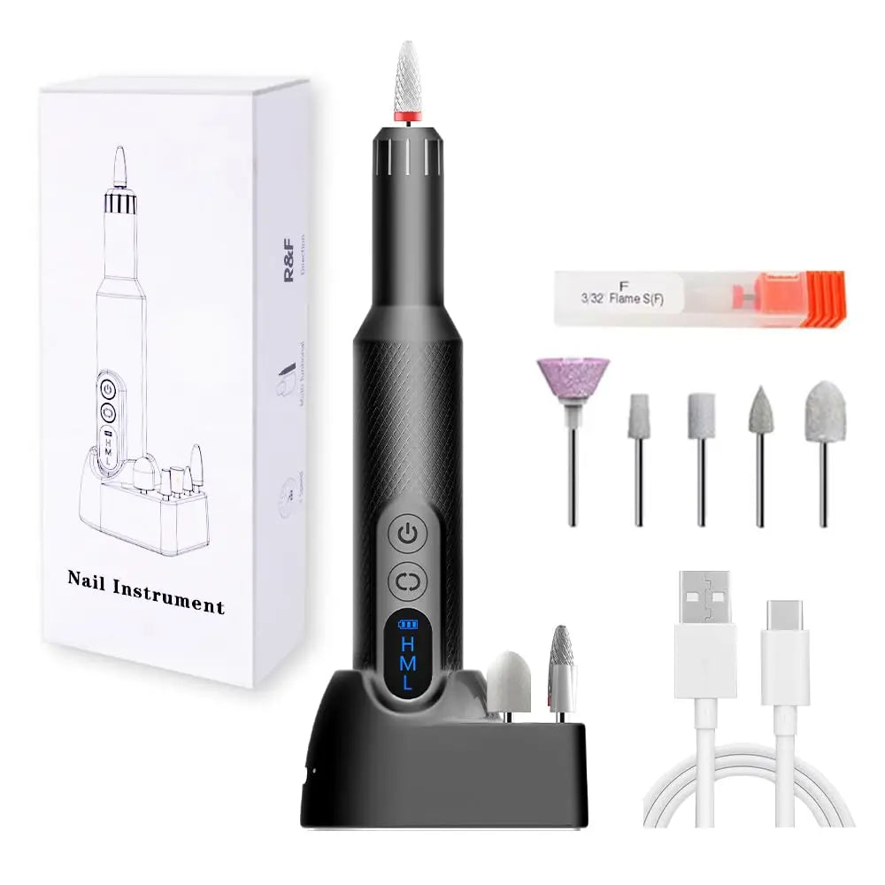 Cordless Nail Drill and Electric Nail File for Salon Quality Manicure at Home - 20