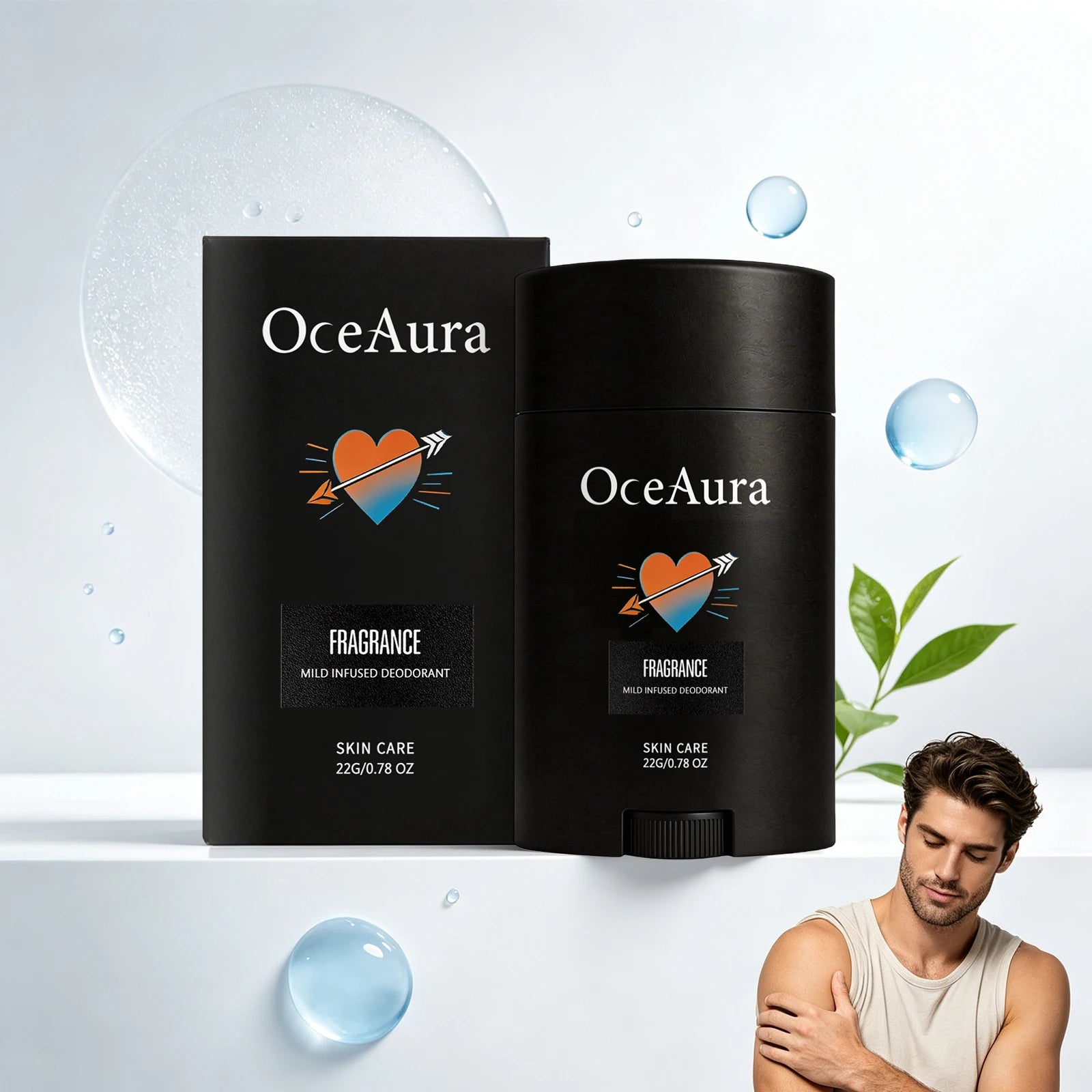 Men Solid Deodorant Stick and Underarm Odor Control for Daily Freshness - 5