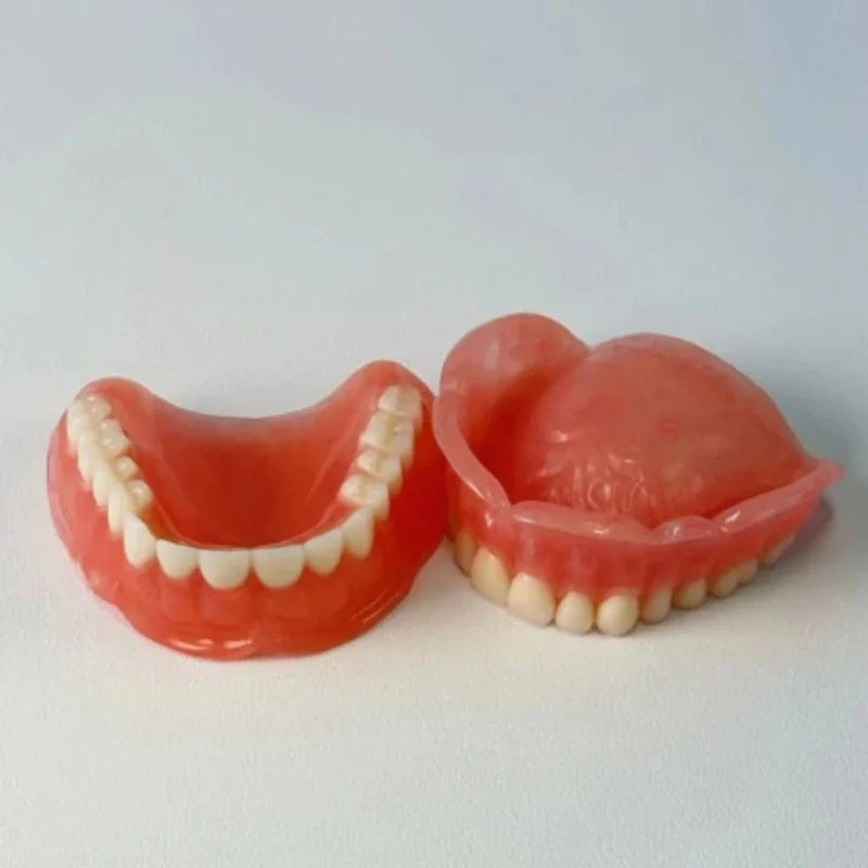Silicone Dentures and Realistic False Teeth for Comfortable Daily Smile Support - 8