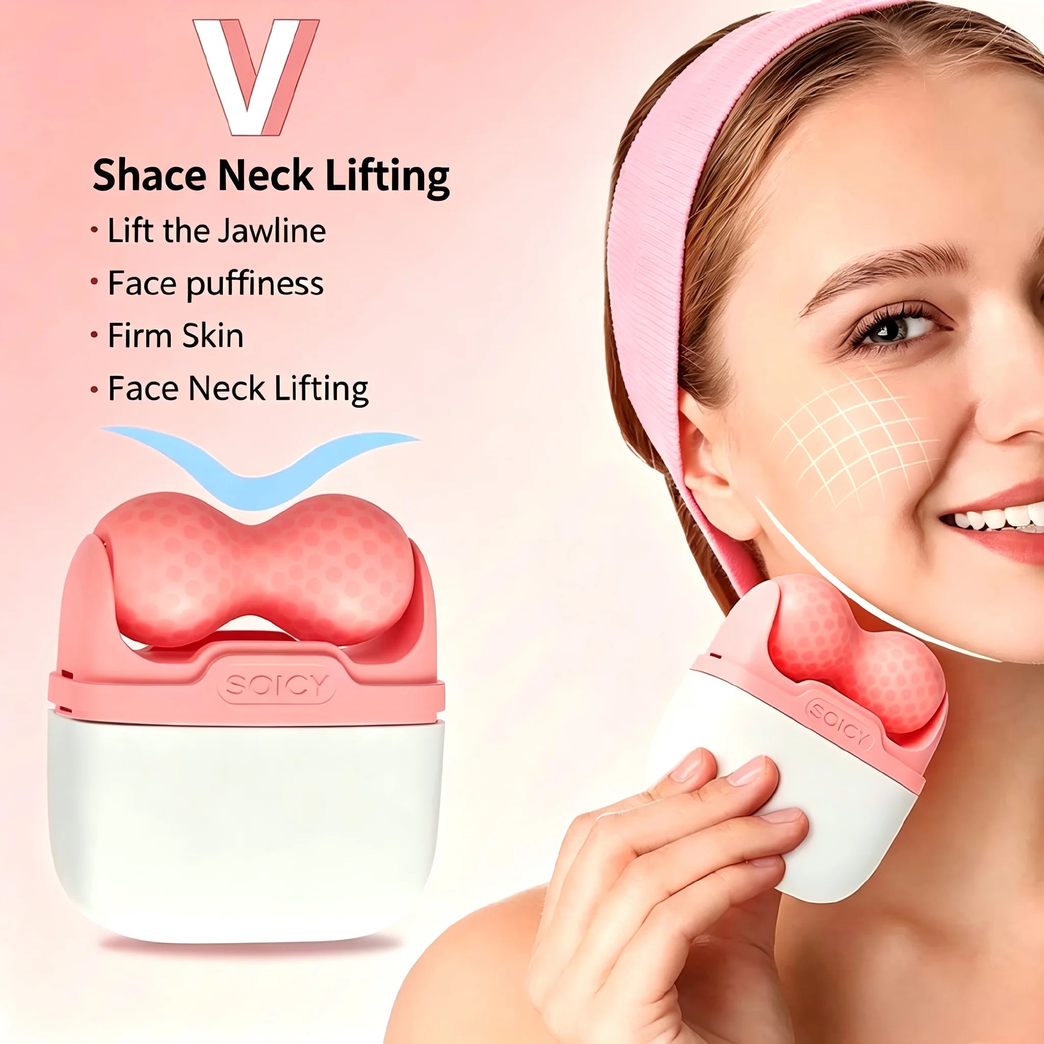Double Ended Ice Roller and Cold Massage Tool for Face and Body Skincare - 9