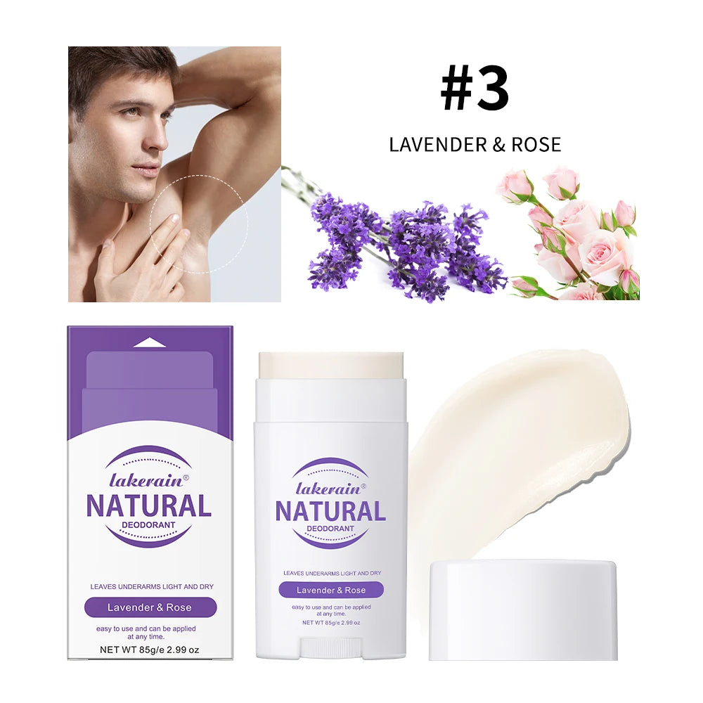 Solid Deodorant Stick and Natural Underarm Balm for Freshness All Day Long - 22