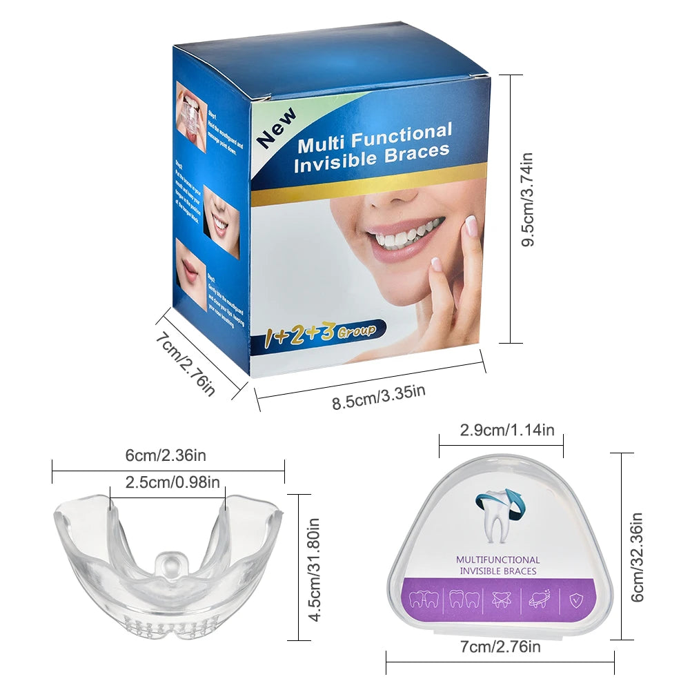 Dental Braces and Teeth Trainer Alignment Mouthpiece for Adult Orthodontic Correction - 9