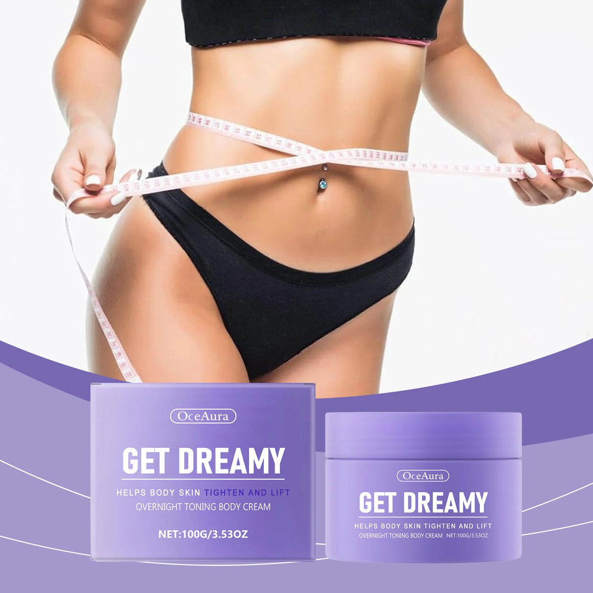 Firming Body Lotion and Toning Skin Cream for Restoring Elasticity and Moisture