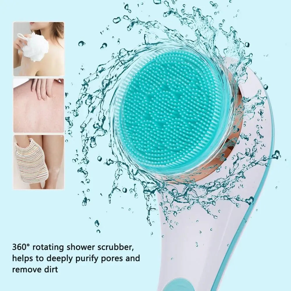 Electric Bath Brush and Shower Body Scrubber for Deep Cleaning and Exfoliation - 2