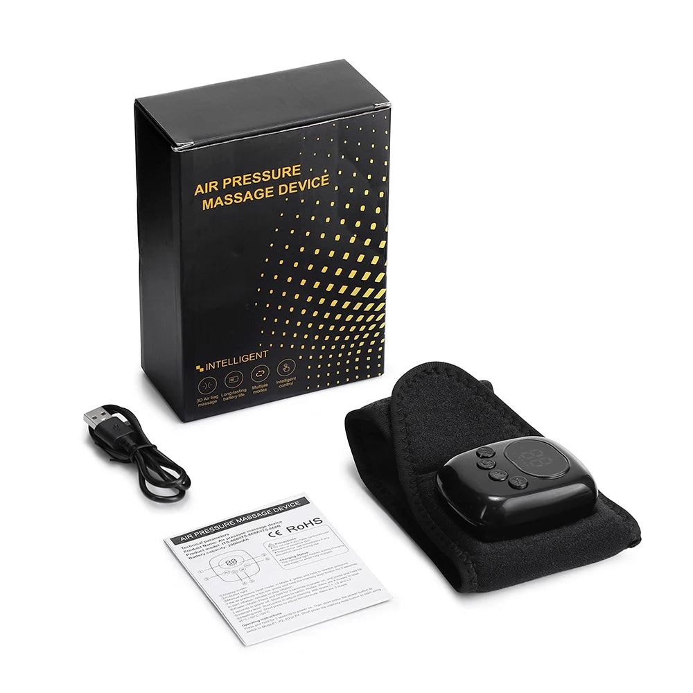Cordless Wrist Massager and Heated Hand Wrap for Daily Relaxation and Muscle Relief