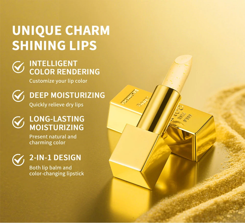 Color Changing Lipstick and Hydrating Lip Balm for Daily Natural Makeup Looks - 9